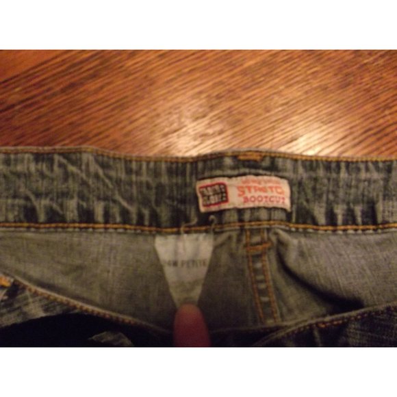 Women's Faded Glory Stretch Bootcut Jeans Size 24P Inseam 28" - Picture 2 of 2